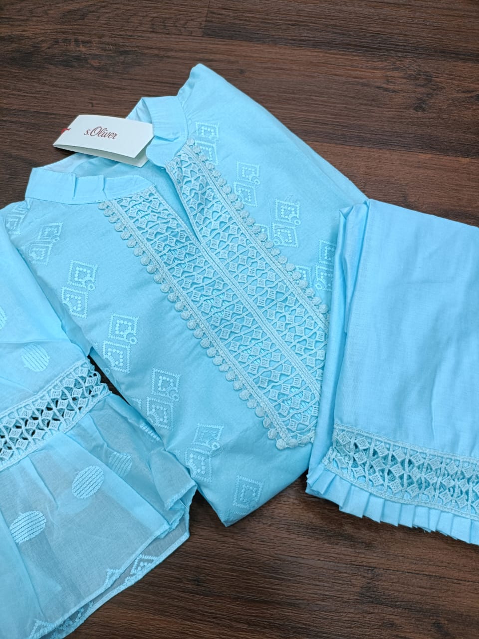Stitched Cotton Two Piece