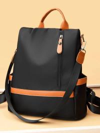 Casual Oxford Backpack Women Black Waterproof Nylon School Bags for Teenage Girls High Quality