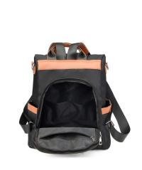 2021 Casual Oxford Backpack Women Black Waterproof Nylon School Bags for Teenage Girls High Quality