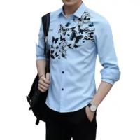 Printed  Cotton Full Sleeve Casual Shirt  for Men