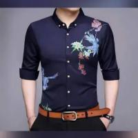 Printed  Cotton Full Sleeve Casual Shirt  for Men