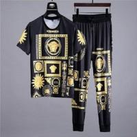 Premium Quality Stylist Printed Half Sleeve T-Shirt & Full pant ( Set )for Men