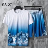 Combo Half T-Shirt And 3 Quarter Pants For Man