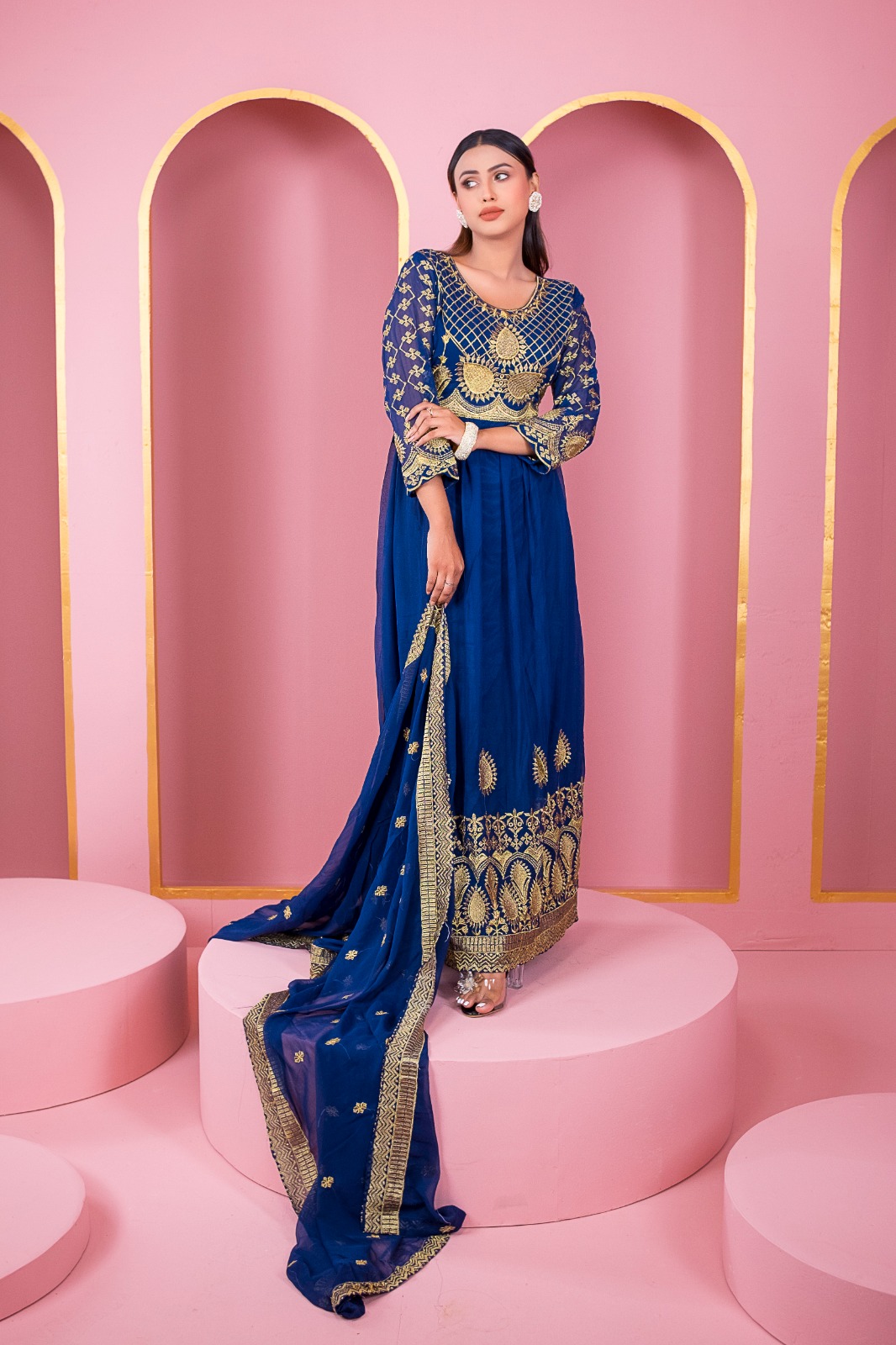 Readymade Lehenga Georgette Dress at Nazmas - Shop Online at Best Price