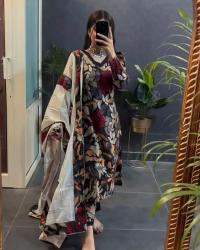 Skin Print Three Piece