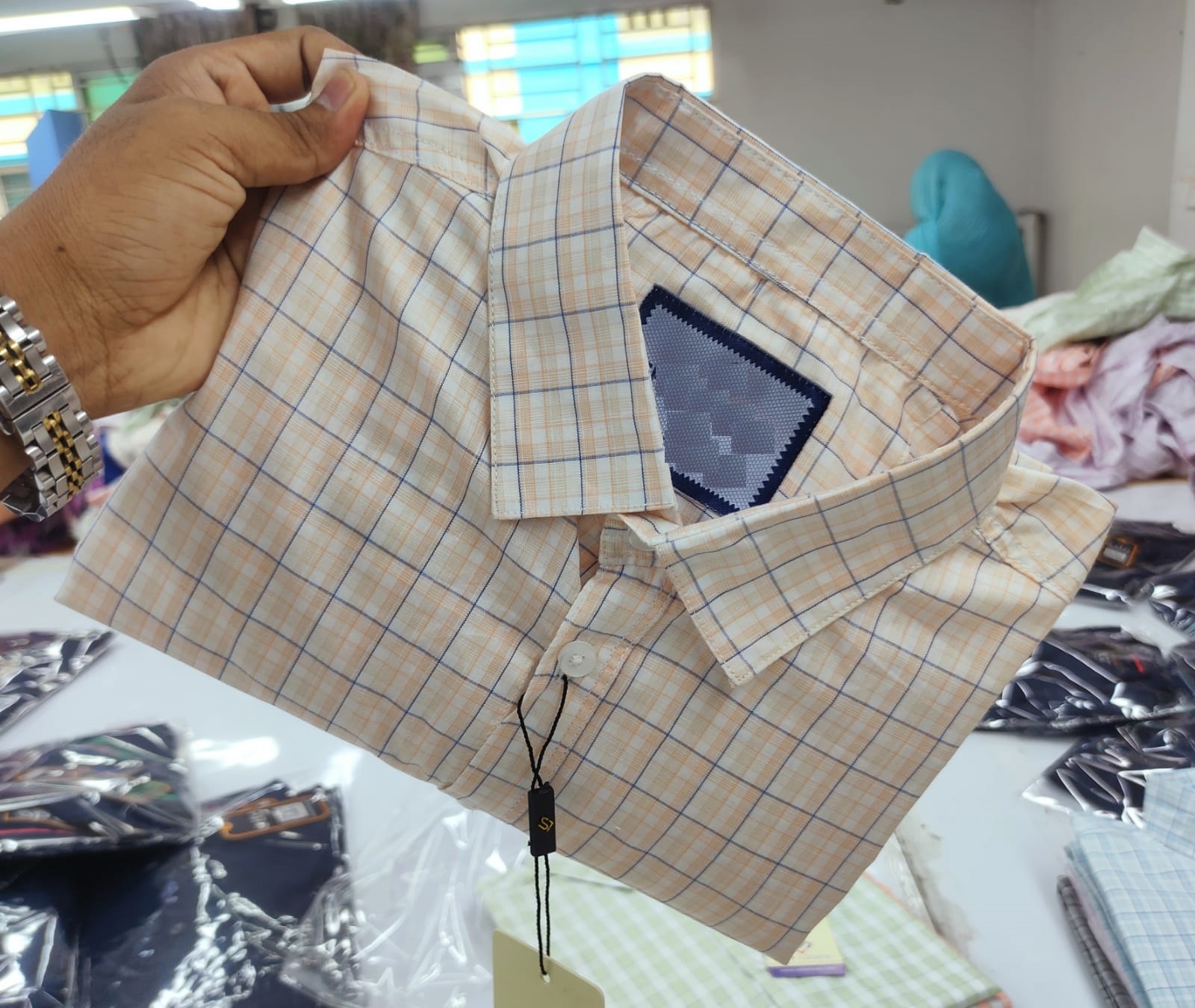 Full Sleeve Formal Check Shirt