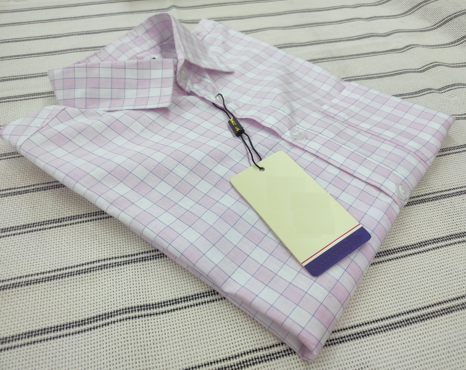 Full Sleeve Formal Check Shirt