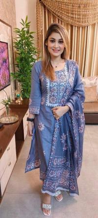 কটন স্কিন প্রিন্ট পিস