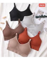 Young Girl Thick Strip Bra
