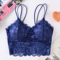 Flower lace Suspender Top Bra