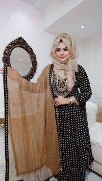 নায়রা কাট থ্রি পিস