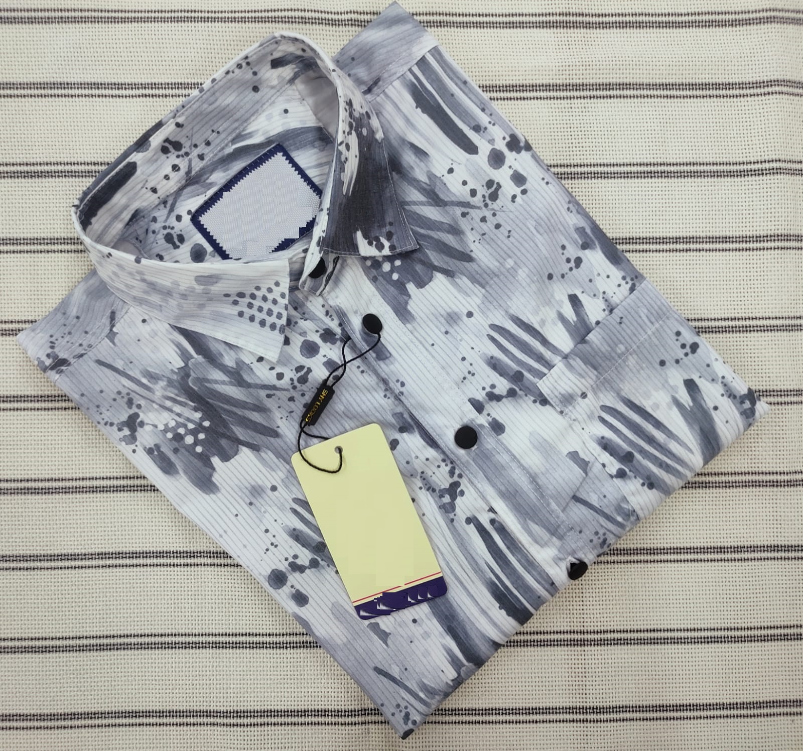 Luxury Full Sleeve Print Shirt