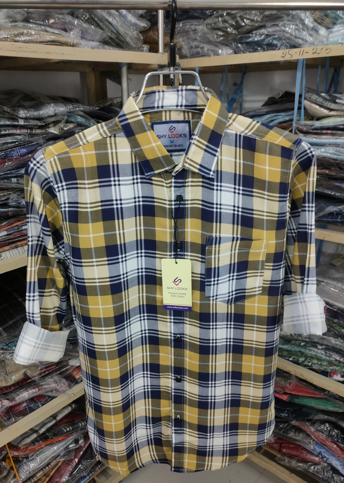 Burberry Full Sleeve Cotton Print Shirt