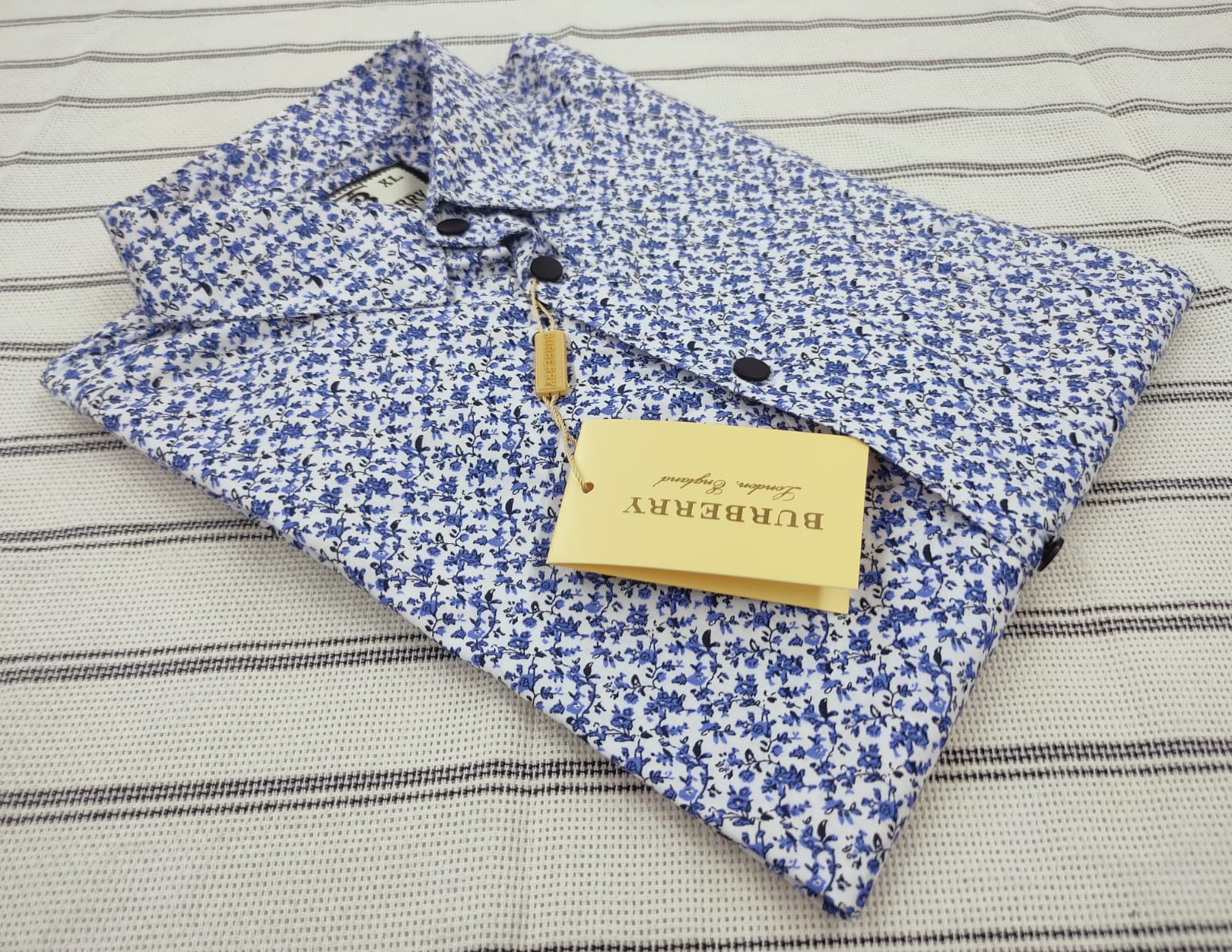 Burberry Full Sleeve Cotton Print Shirt