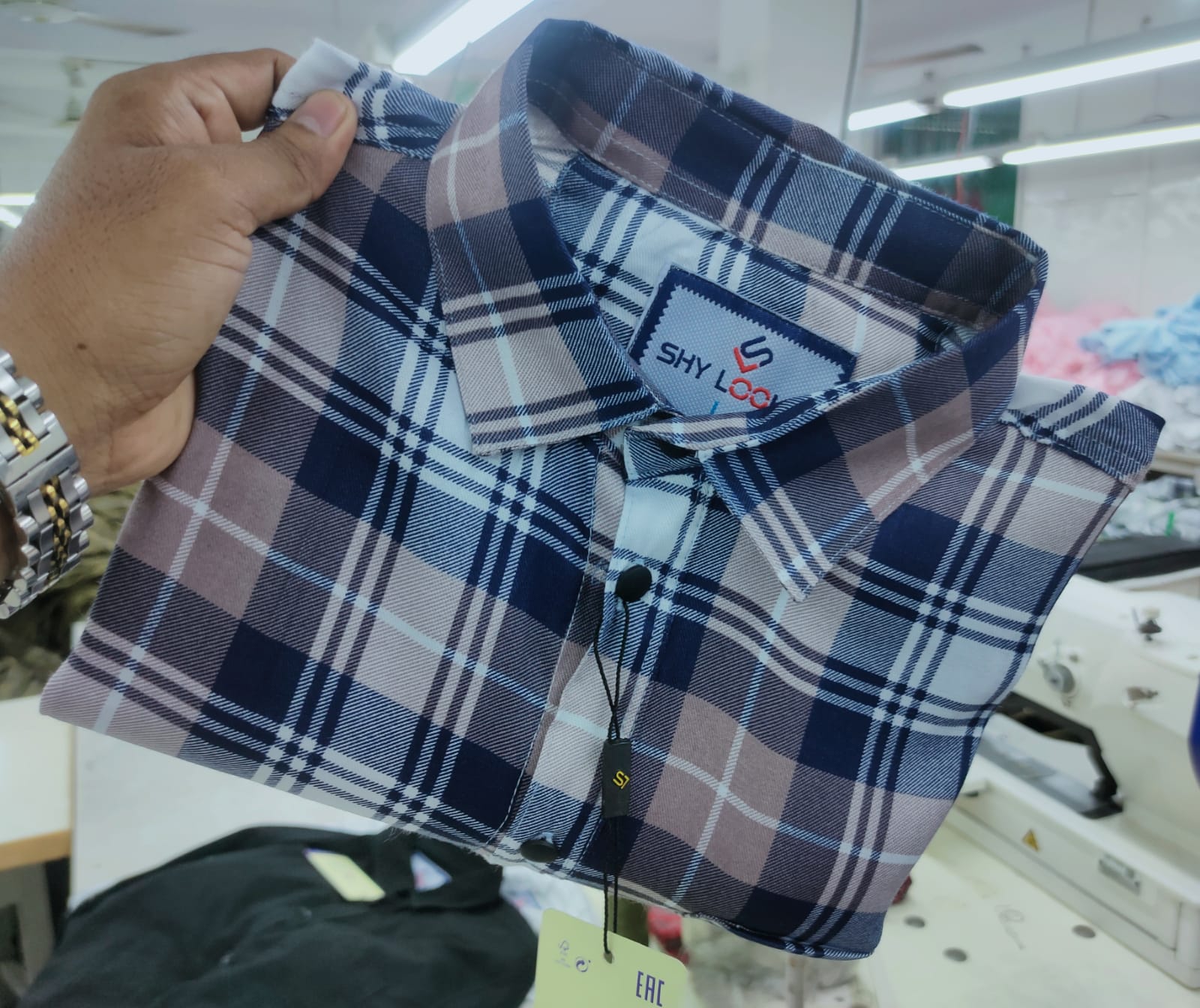 Burberry Full Sleeve Cotton Print Shirt
