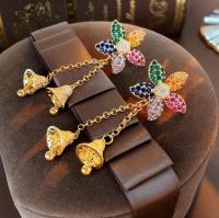 2 Bell Multi Color High Quality Earrings