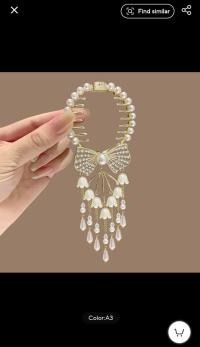 New Sweet Bow Tassel Hair Clip