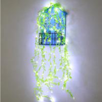 Artificial Leaf Willow Vines Lights String Garland