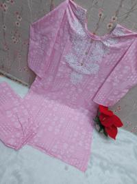 Embroidery Cotton Two Piece