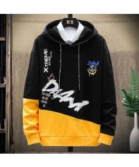 Yellow Stylish Hoodie for Men