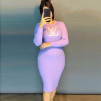 Long Sleeved Midi Bodycon Dress