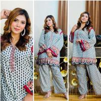 Chic and Sleek Majolica Print Co-Ord Set