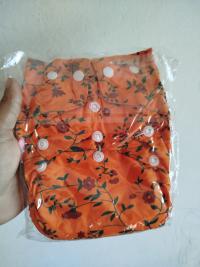 Washable Baby Diaper with 2 pics Pad