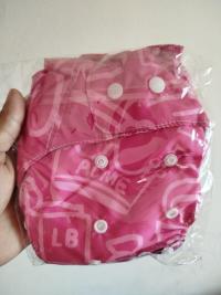 Washable Baby Diaper with 2 pics Pad