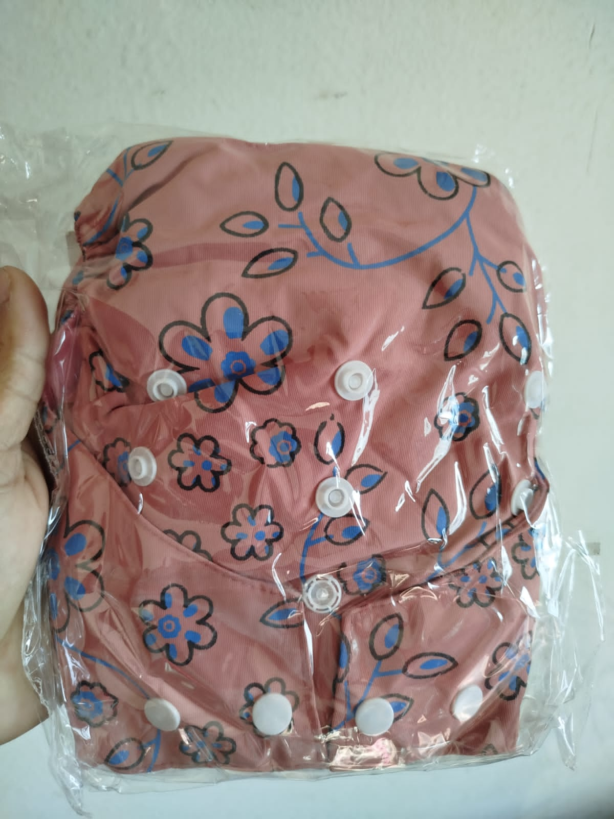 Washable Baby Diaper with 2 pics Pad