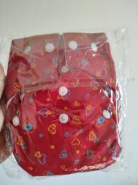 Washable Baby Diaper with 2 pics Pad