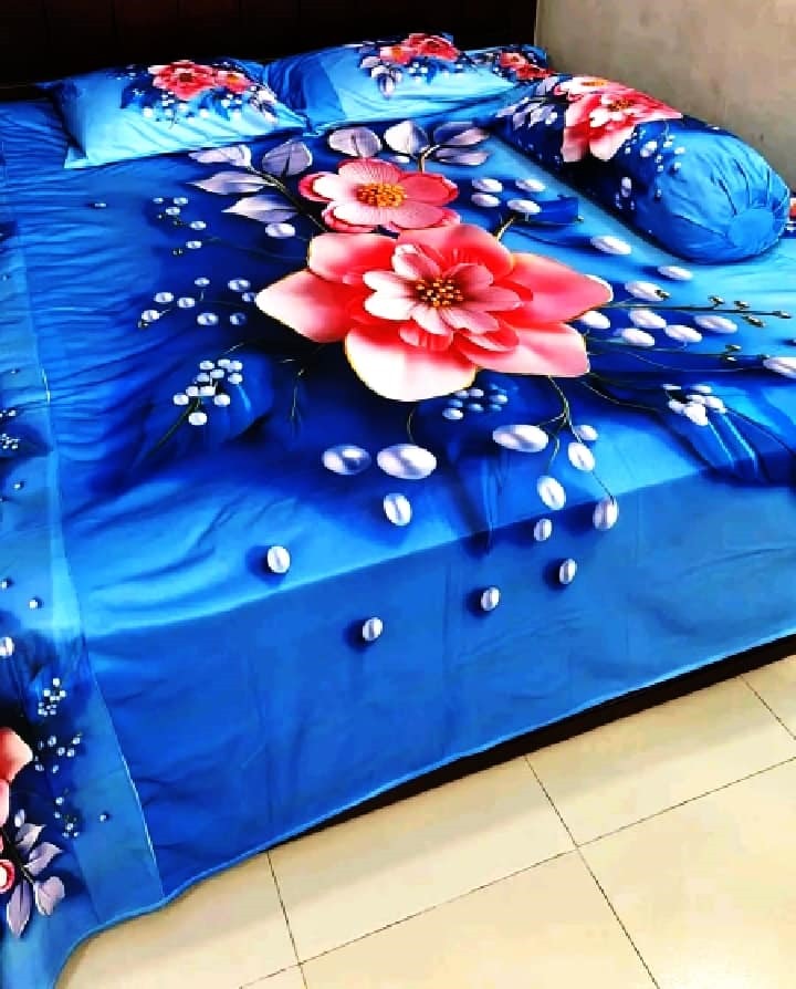 Primium 3D Bedsheet Four Piece Set