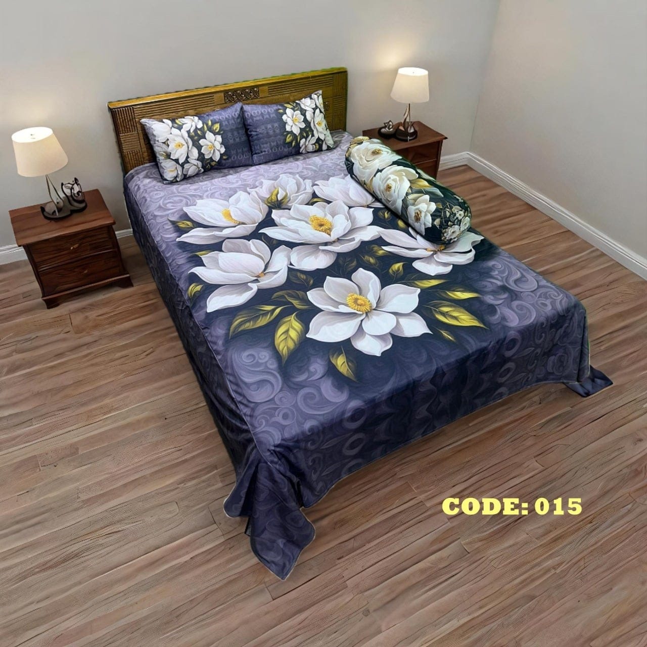 Primium 3D Bedsheet Four Piece Set