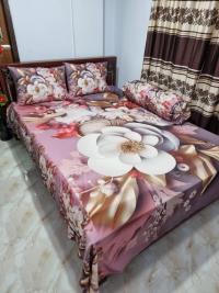 Primium 3D Bedsheet Four Piece Set