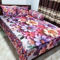 Primium 3D Bedsheet Four Piece Set