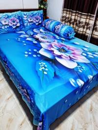 Primium 3D Bedsheet Four Piece Set