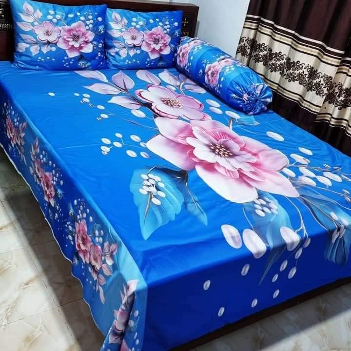 Primium 3D Bedsheet Four Piece Set