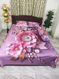 Primium 3D Bedsheet Four Piece Set