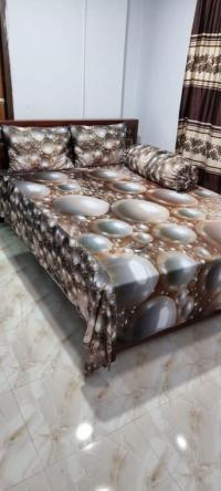 Primium 3D Bedsheet Four Piece Set