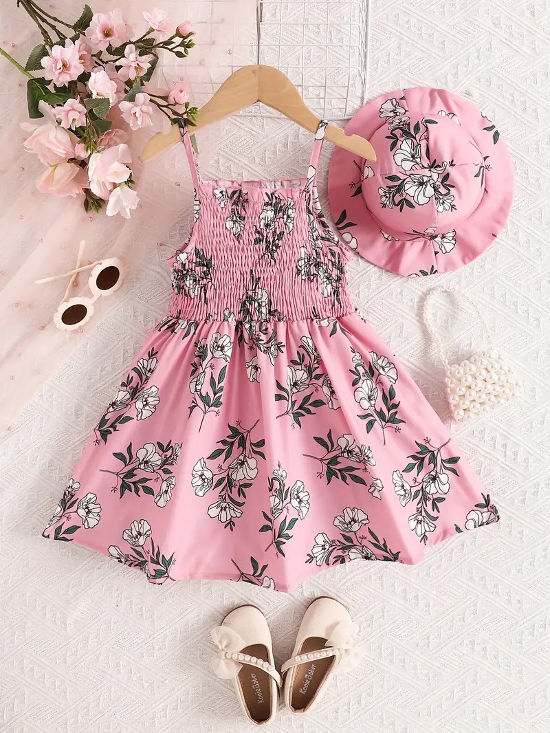 Baby Dress with Cap