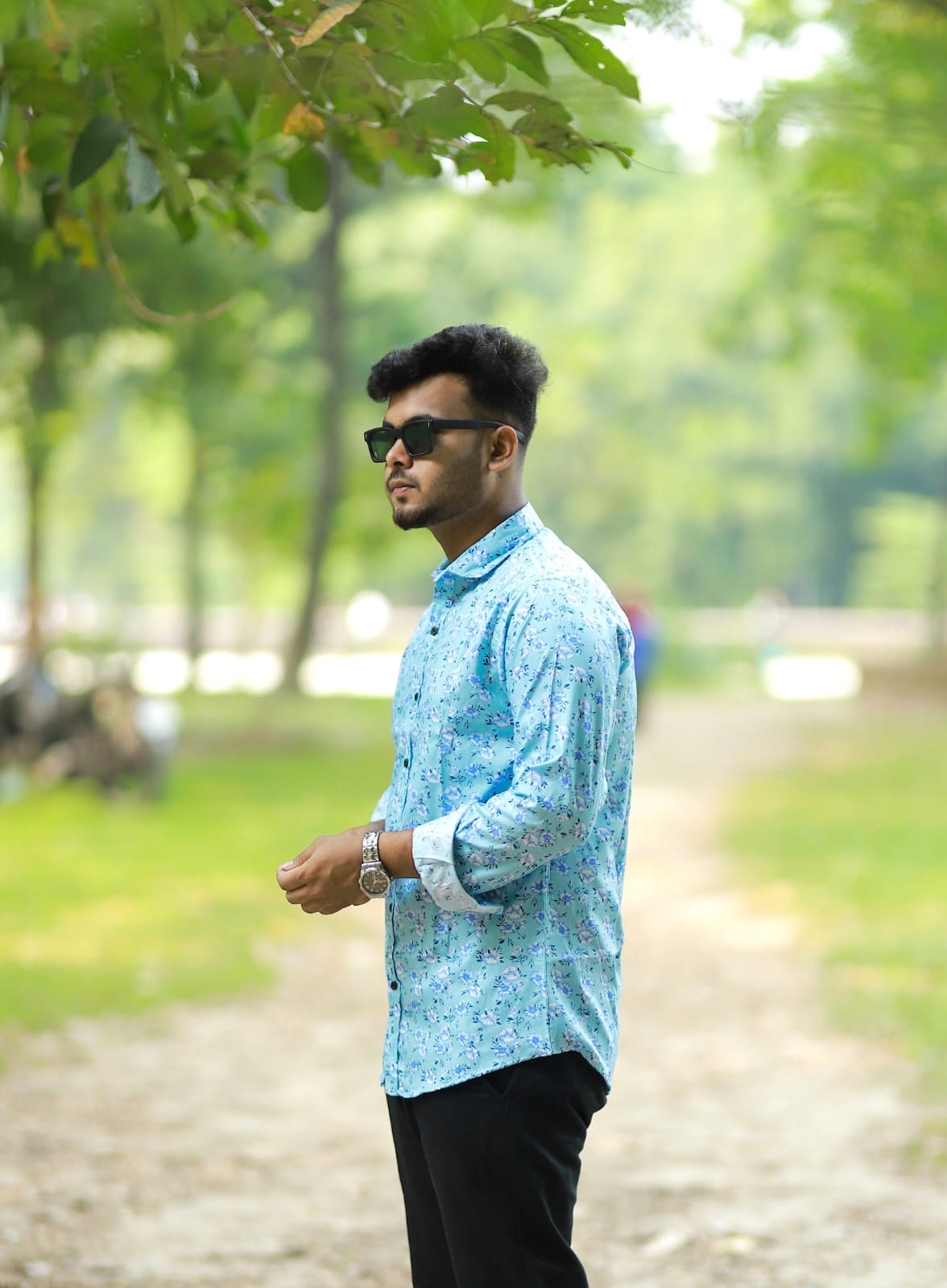 Printed Cotton Shirt