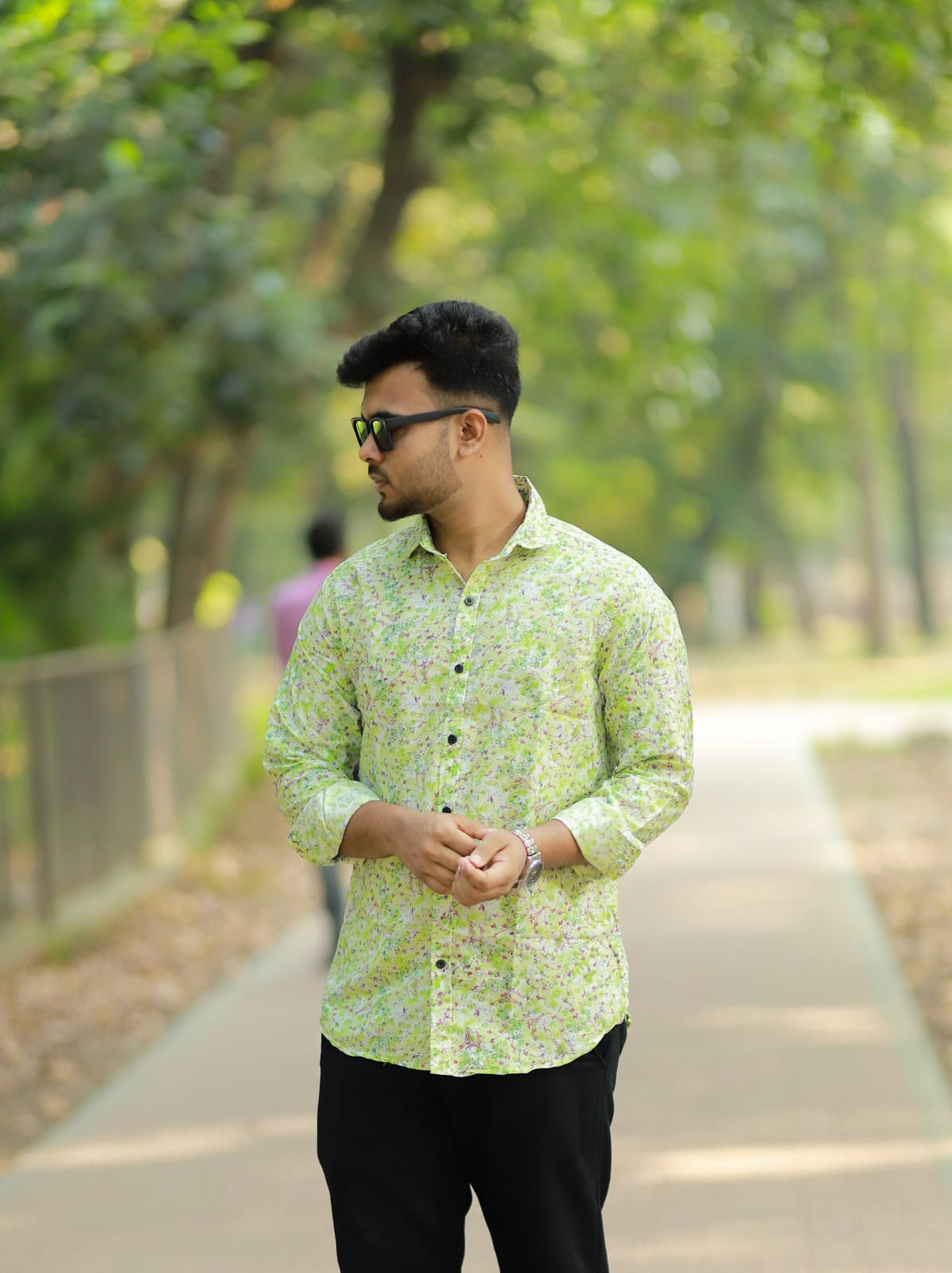 Printed Cotton Shirt