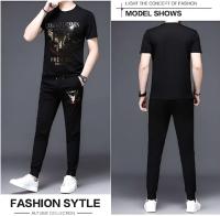 Trendy Mash T-Shirt Trouser Combo