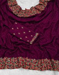 Dhupiyan Silk Saree with Blouse Piece
