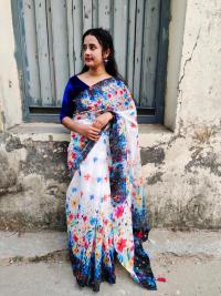 Half Silk Sharee