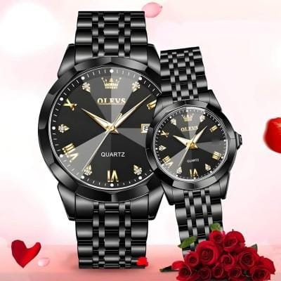 Olevs Couple Watch(With Box)