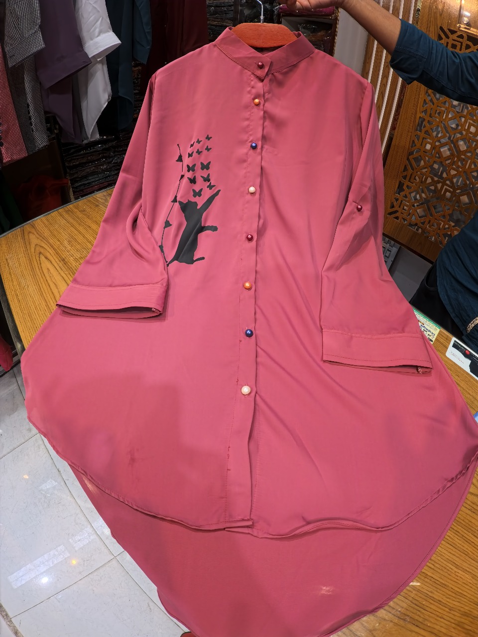 Dubai Cherry One Piece Tops