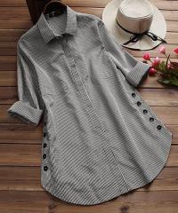 Cotton Check Shirt for Women