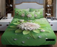 Primium 3D Bedsheet Four Piece Set