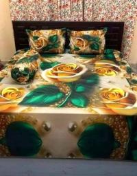 Primium 3D Bedsheet Four Piece Set