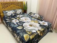 Primium 3D Bedsheet Four Piece Set